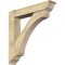 Ekena Millwork Legacy Traditional Rough Sawn Bracket w/ Offset Brace, Douglas Fir, 8"W x 44"D x 44"H BKT0806X44X44LEC01RDF - alternate 1
